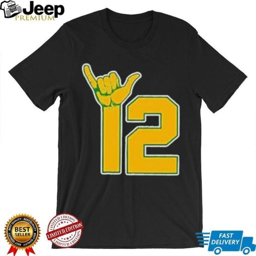 Aaron Rodgers Hang Loose 12 Quarterback Hooded Sweatshirt