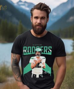 Aaron Rodgers New York Jets Signature T Shirts