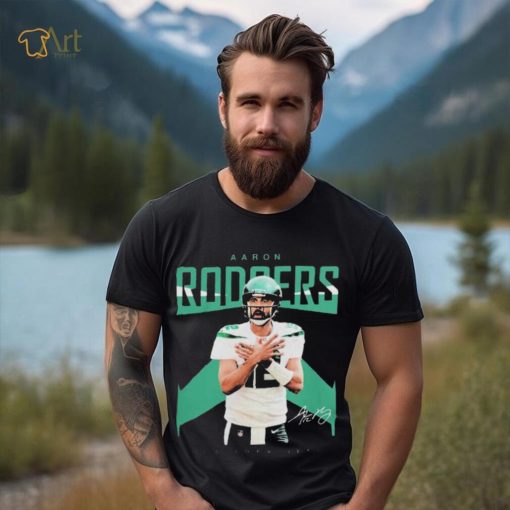 Aaron Rodgers New York Jets Signature T Shirts