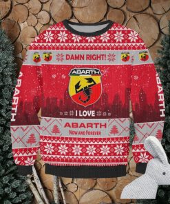 Abarth Xmas Sweater Car Design Gift For Fans Gift Christmas