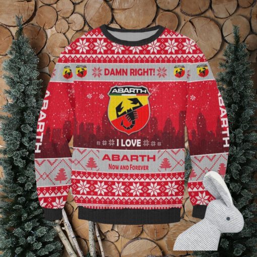 Abarth Xmas Sweater Car Design Gift For Fans Gift Christmas