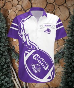 Abilene Christian Wildcats Hawaii Shirt Flame Ball – NCAA