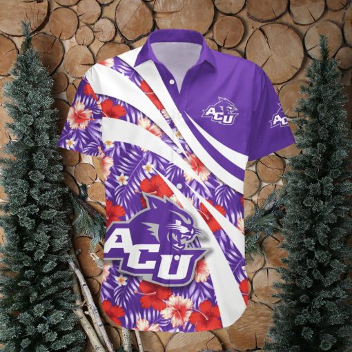 Abilene Christian Wildcats Hawaii Shirt Hibiscus Sport Style – NCAA