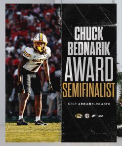 Abrams Draine Named Bednarik Award Semifinalist poster