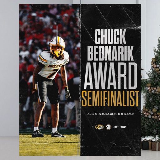 Abrams Draine Named Bednarik Award Semifinalist poster