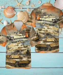 Abrams Tank Hawaiian Shirt