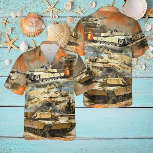 Abrams Tank Hawaiian Shirt