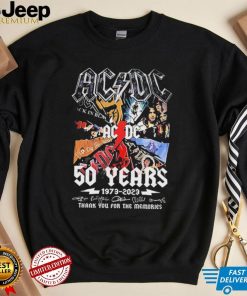 Ac Dc Fly On The Wall 50 Years 1973 – 2023 Thank You For The Memories Shirt