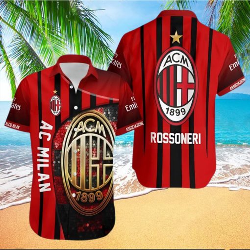 Ac Milan Rossoneri Hawaiian Shirt