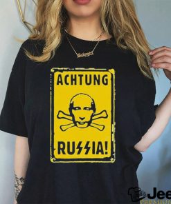 Achtung Russian Funny 2023 Shirt