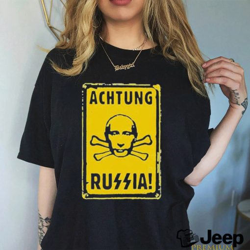 Achtung Russian Funny 2023 Shirt