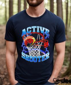 Active Shooter Basketball T shirt