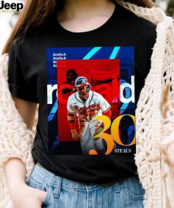 Acuna Jr Atlanta Braves 30 MLB Steals Shirt