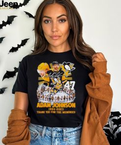 Adam Johnson 1994 2023 Pittsburgh Penguins Thank You For The Memories T Shirt