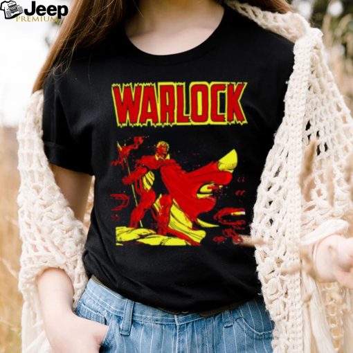 Adam Warlock Red Cape Superhero Marvel Comic Shirt