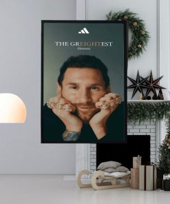 Adidas Lionel Messi The Greightest 8 Ballon D’Or Winner Home Decor Poster Canvas