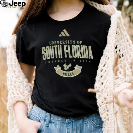 Adidas South Florida Bulls Women’s Green Sideline Fresh T Shirt