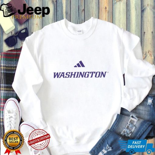 Adidas White Washington Huskies Shirt