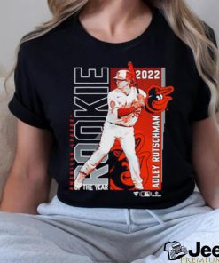 Adley Rutschman Baltimore Orioles 2022 AL Rookie of the Year shirt