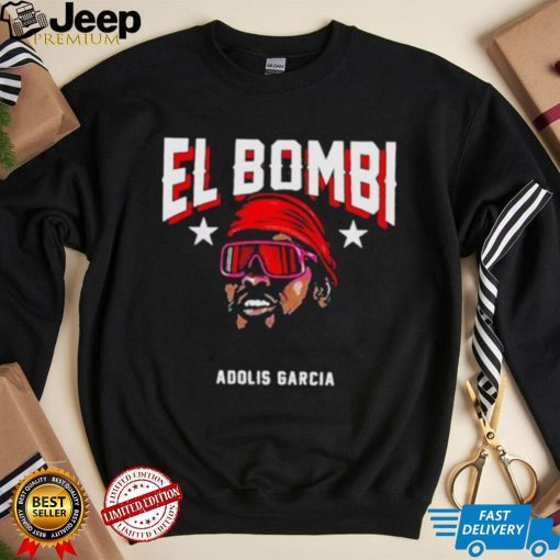 Adolis Garcia El Bombi SVG Texas Ranger Shirt