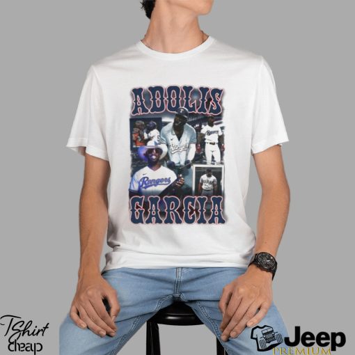 Adolis Garcia Rangers baseball vintage retro shirt