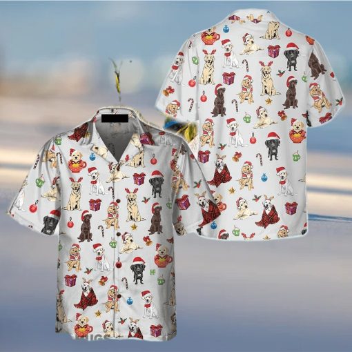 Adorable Labrador Retriever For Christmas Hawaiian Shirt