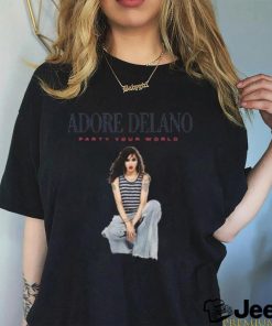 Adore Delano Party Your World 2023 US Tour Setlist Merch Adore Delano Tour 2023 ShirtS