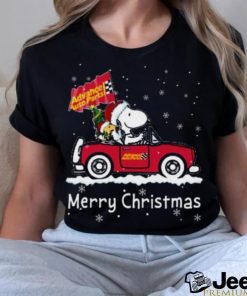 Advance auto parts Snoopy christmas shirt