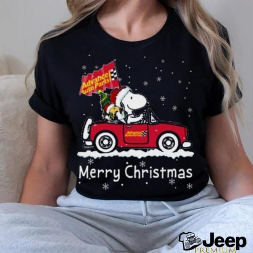 Advance auto parts Snoopy christmas shirt