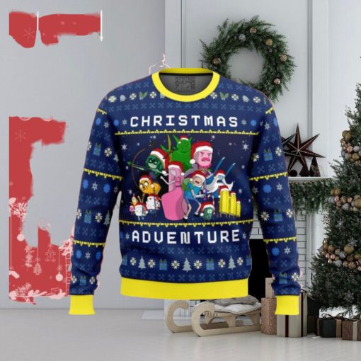 Adventure Time Christmas Quest Ugly Christmas Sweaters Gift For Men Women