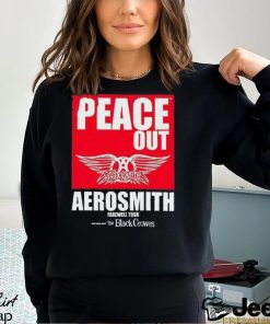 Aerosmith 2023 2024 Peace Out Farewell Tour Band Shirt Heavy Metal Vintage Hoodie Unisex