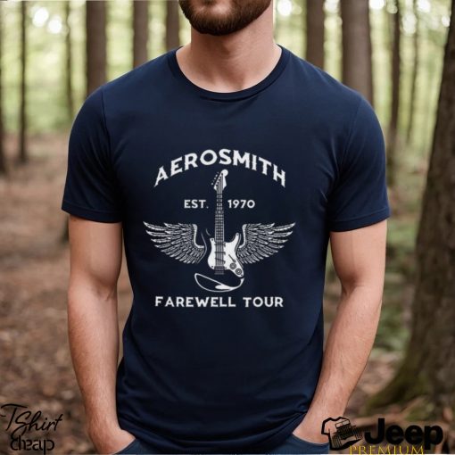 Aerosmith Farewell Tour 2023 Est 1970 Merch, Rock Music Farewell Tour 2023 Shirt, Aerosmith Peace Out Tour Dates 2023 T Shirt