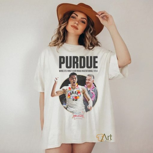 Purdue Men’s Basketball Wins Its First Ever Maui Invitational Title Shirt