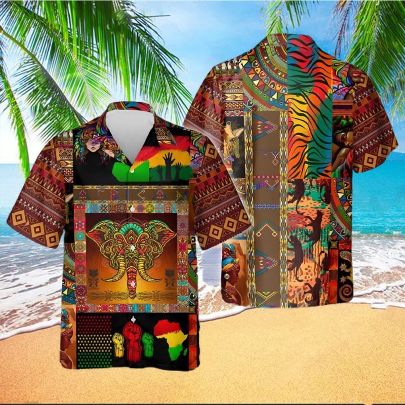 African Culture Aloha Hawaiian Shirt