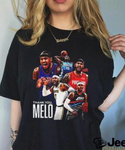 After 19 Seasons In The NBA Carmelo Anthony Has Retired Thank you For Everything Vintage T Shirt