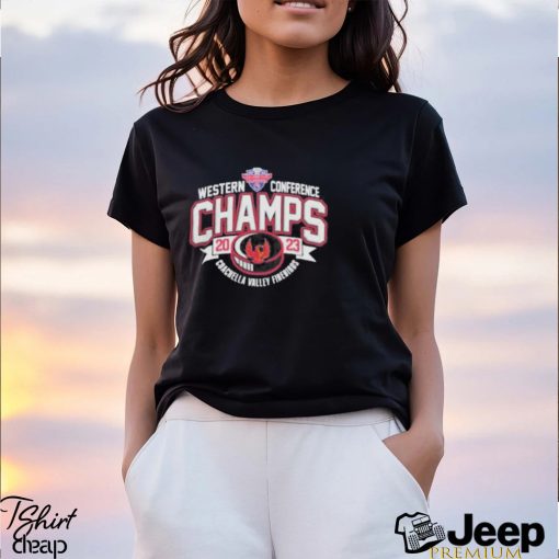 Ahl Coachella Valley Firebirds 2023 Calder Cup Western Conference Champs shirt