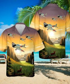 Aichi D3A VAL Japanese WWII dive bomber airplane Hawaiian Shirt All Over Print Summer