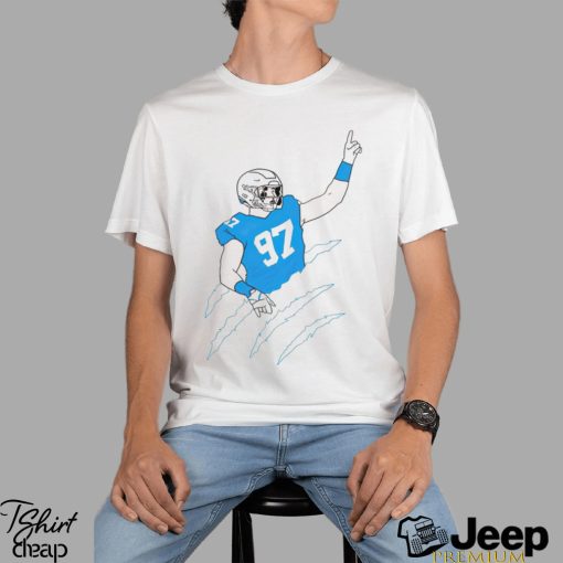 Aidan Hutchinson 97 football player shirt