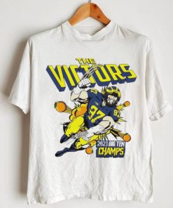 Aidan Hutchinson Michigan Wolverines the victors 2023 Big Ten Champs shirt