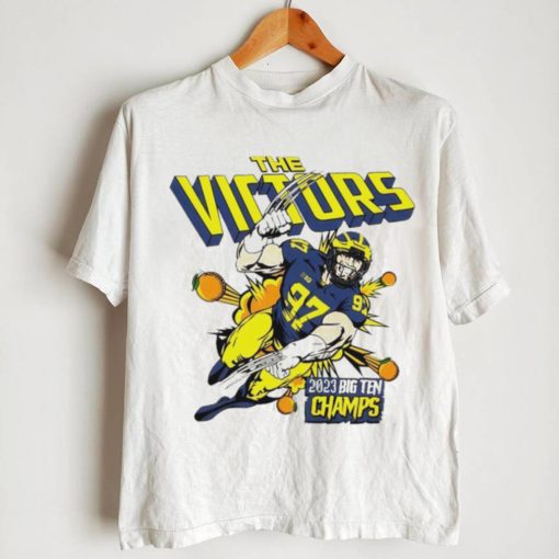 Aidan Hutchinson Michigan Wolverines the victors 2023 Big Ten Champs shirt