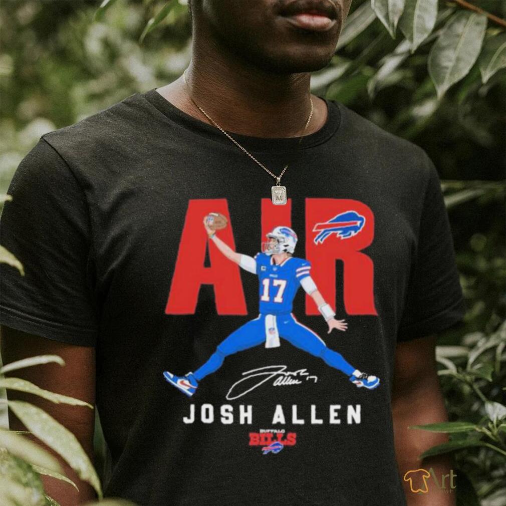 Buffalo Bills Air Josh Allen 17 2023 signature Shirt, hoodie, longsleeve,  sweatshirt, v-neck tee