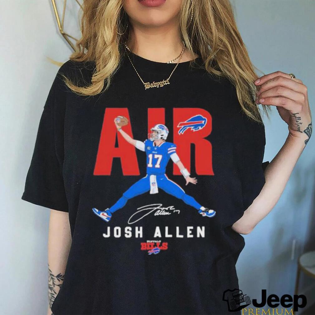 Buffalo Bills Josh Allen signature shirt