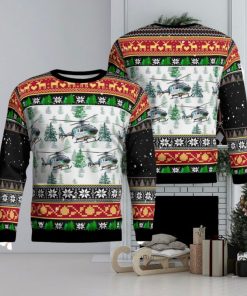 Air Evac 172 Jefferson County, IL Knitted Christmas Sweater