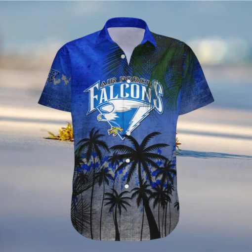 Air Force Falcons Hawaii Shirt Coconut Tree Tropical Grunge – NCAA