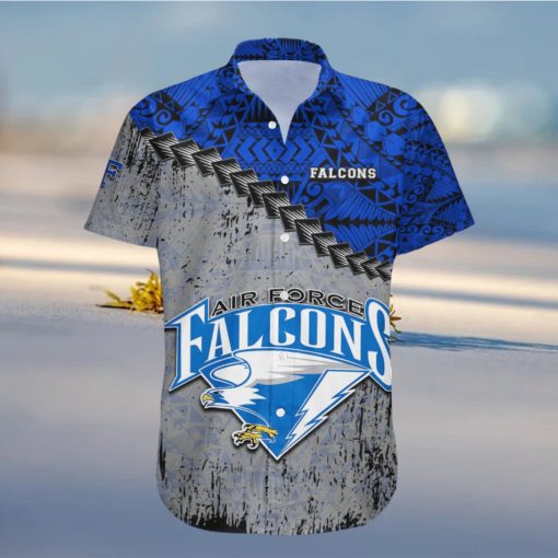 Air Force Falcons Hawaii Shirt Grunge Polynesian Tattoo – NCAA