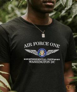 Air Force One Presidential Crew Washington Dc Shirt