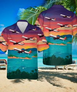 Air India Airbus A321 251NX Hawaiian Shirt Tropical Beach