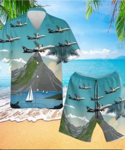 Air New Zealand Atr 72 212a(600) New Zealand Cheap Hawaiian Shirt And Short