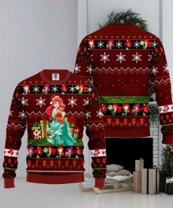 Airel Mermaid ugly Christmas sweater