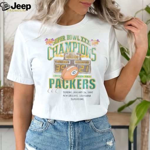 Aj Dillon T shirt Super Bowl Xxxi Champions Green Bay Packers